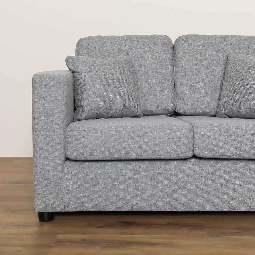 Small grey deals 2 seater sofa