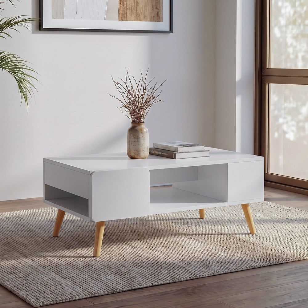 Adonia Coffee Table-White 
