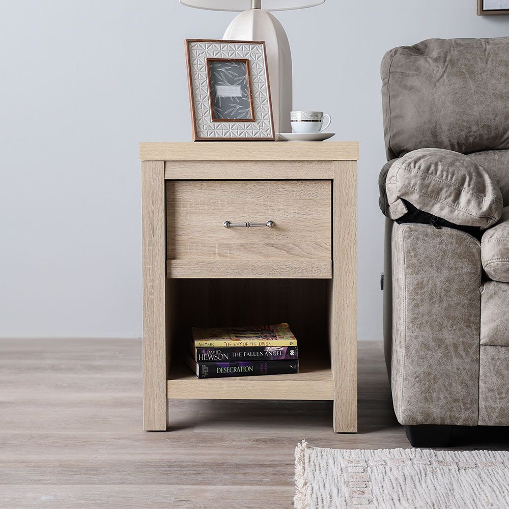 White oak online end tables