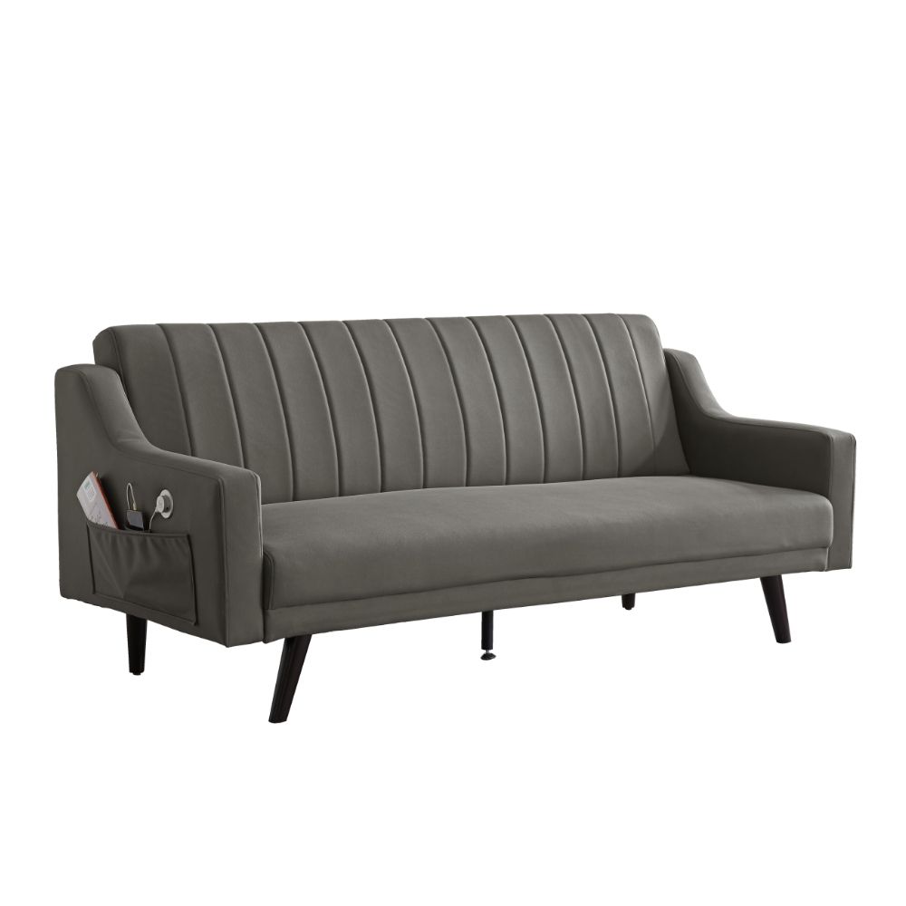 Wayfair store grey sofa