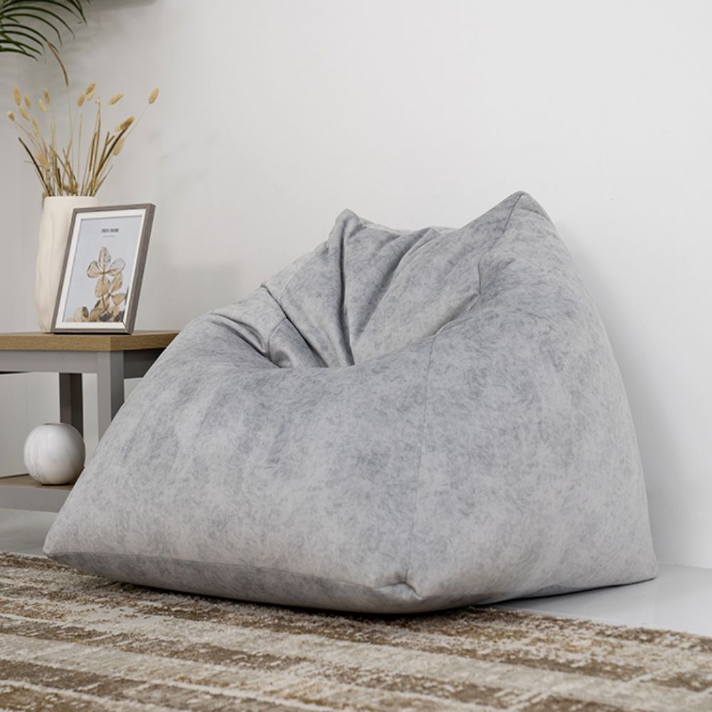 Light gray bean bag sale