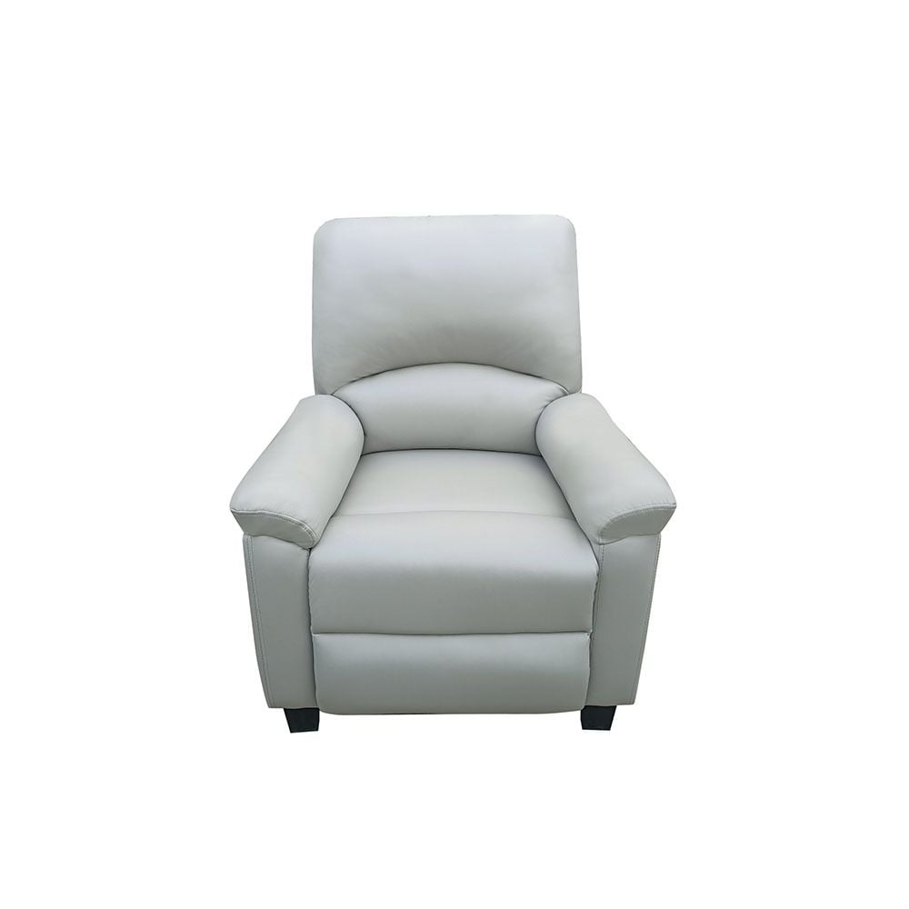 Gray push deals back recliner