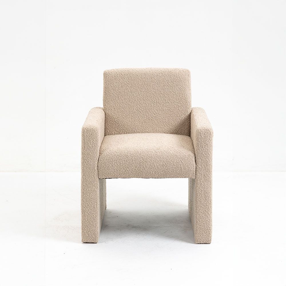 Buy Presley 1-Seater Fabric Accent Chair - Beige - With 2-Year Warranty  Online | Danube Home UAE