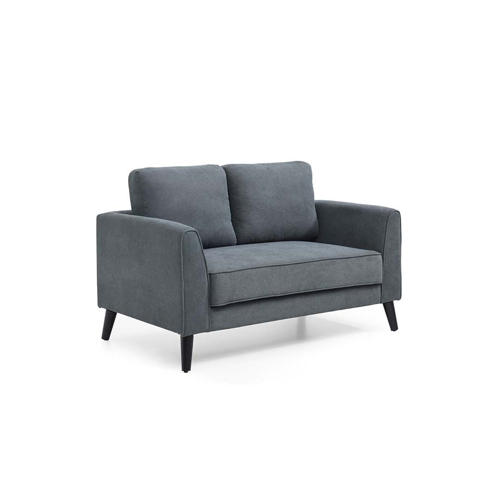 Merrie 2 Seater Fabric Sofa Grey With 2 Year Warranty