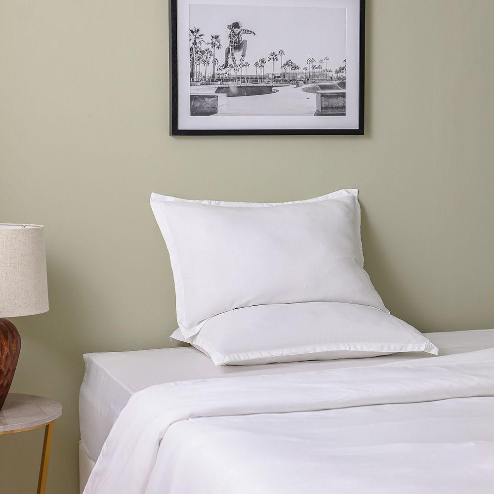 Ss25-Lucid 4Pcs King Duvet Cover Set 180X200Cm Off White Ss25-Lucid 4Pcs King Duvet Cover Set 180X200Cm Off White