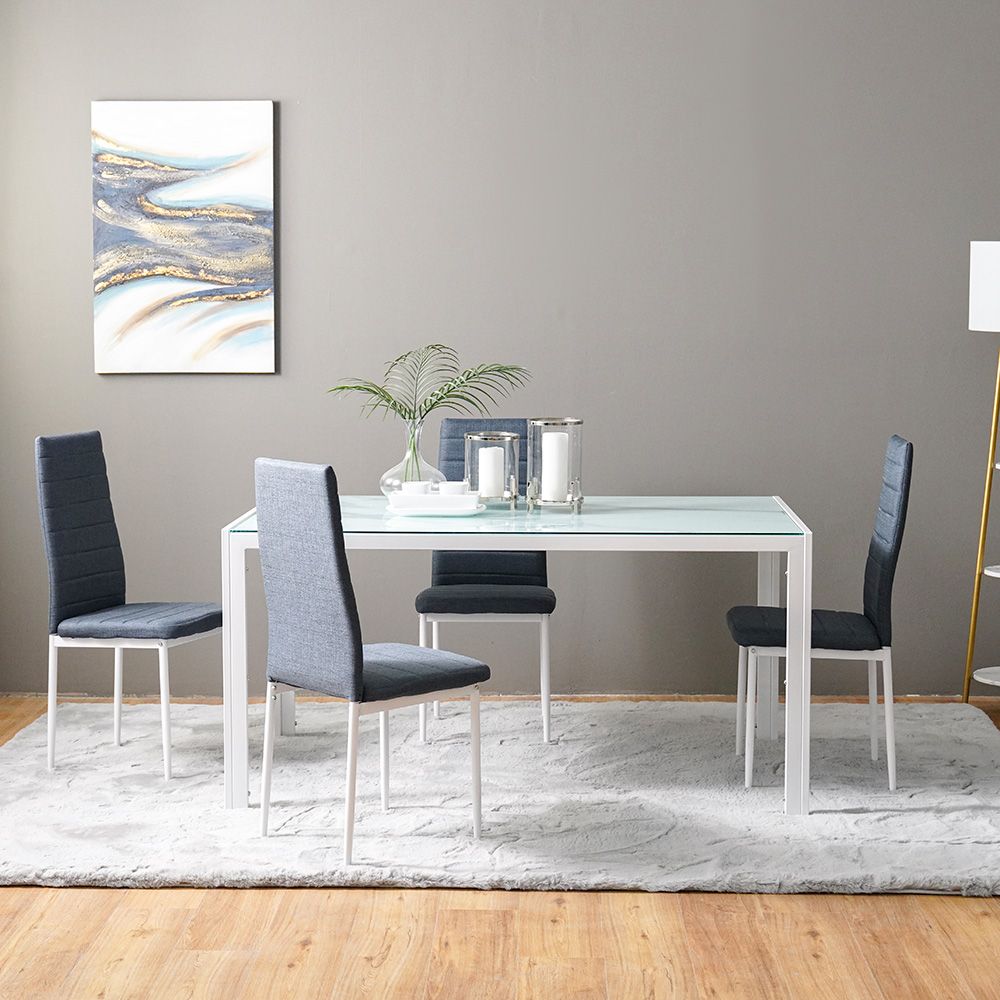 Rhian 1+6 Dining Set - 2 Years Warranty