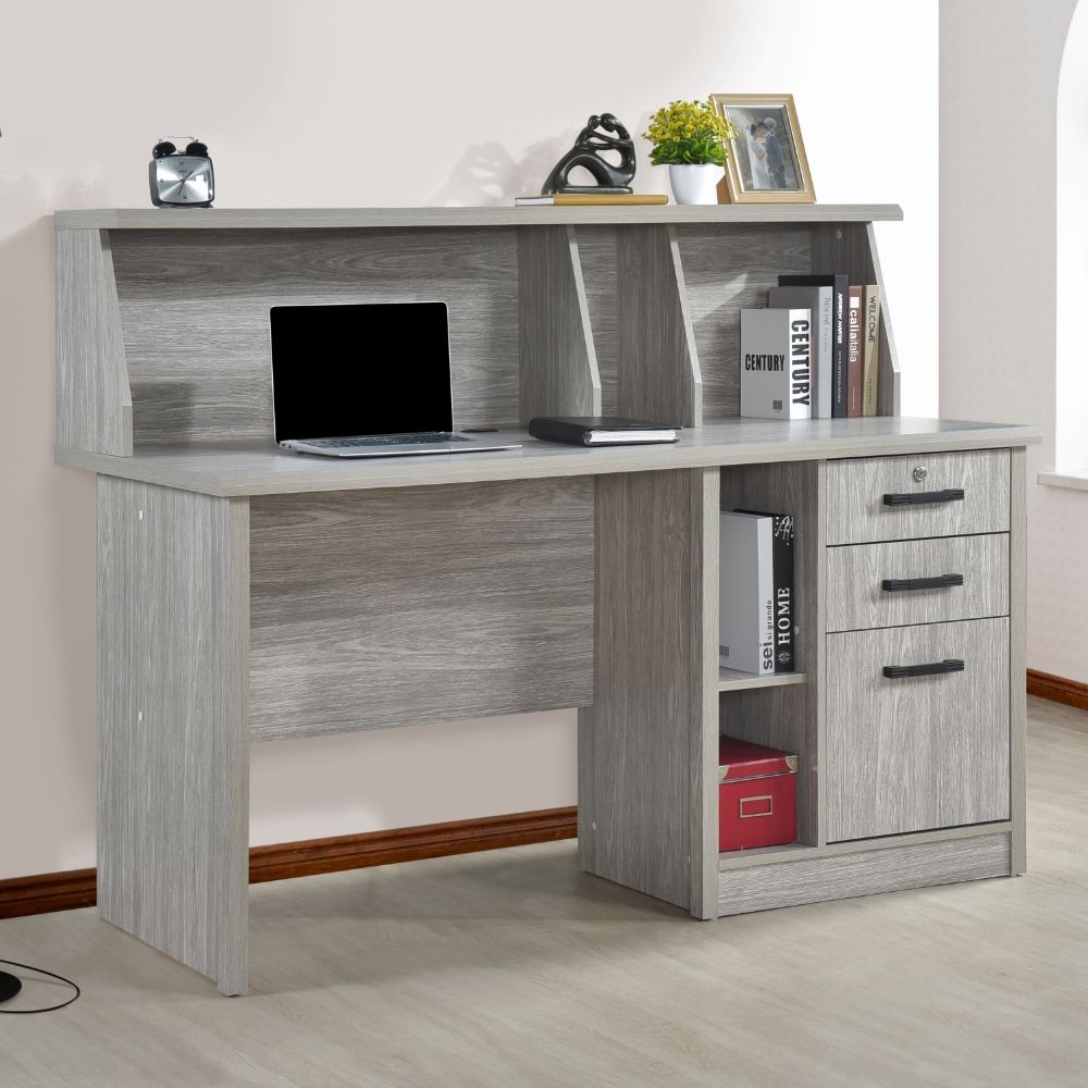 Grey shop study desk