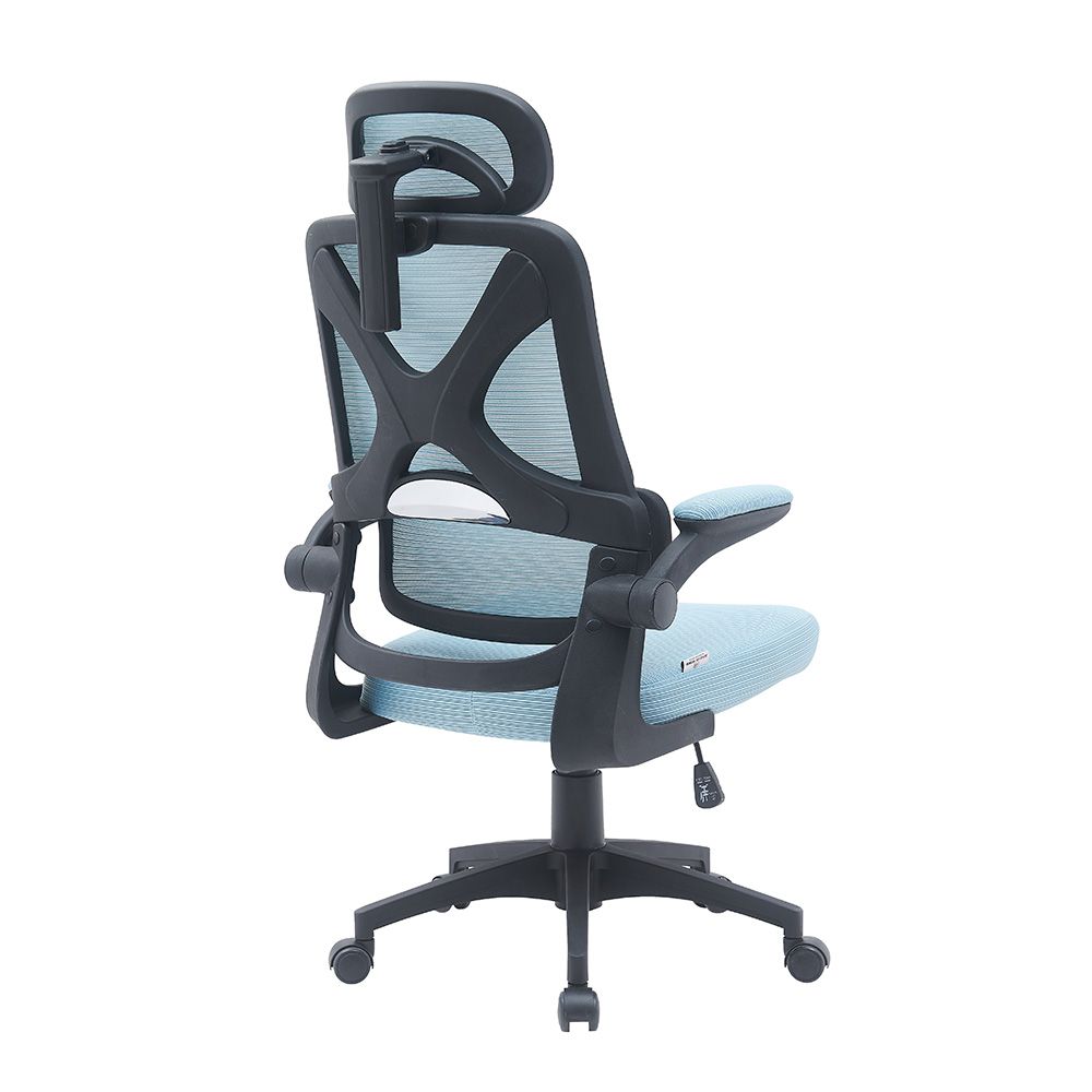 Modway High Back Office Chair - Blue/Black - With 2-Year Warranty