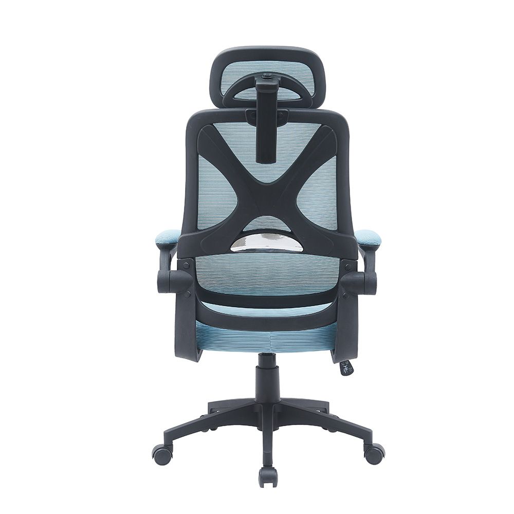 Modway High Back Office Chair - Blue/Black - With 2-Year Warranty