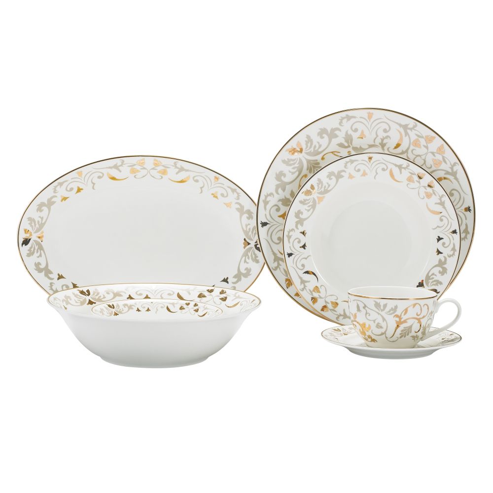 Buy Beatrice 32 Pc New Bone China Dinner Set Serves 6 Classic