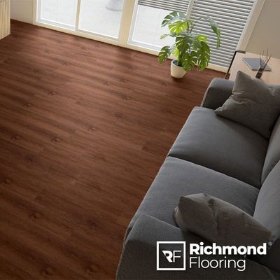 Parquet LP Rm SPC Eco- Mahogany 1220Mm X 183Mm X 5.5Mm (2.01 M2/9 Planks)