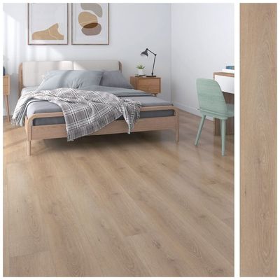 Parquet Space Walk Acostic Europen Yellow Oak (225 x 1500 x 9 MM1.687Sqm/5 Pcs)
