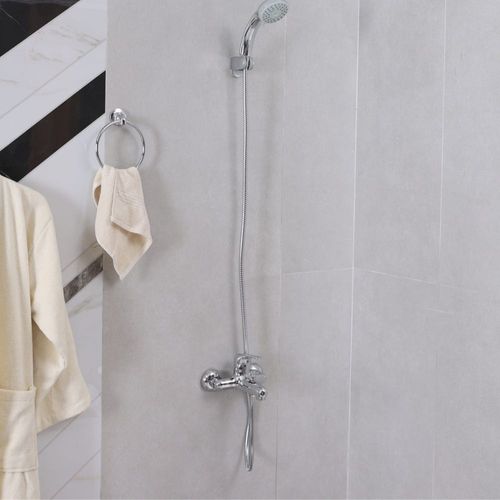 Milano Queen Bath Shower Mixer Tap with Hand Shower