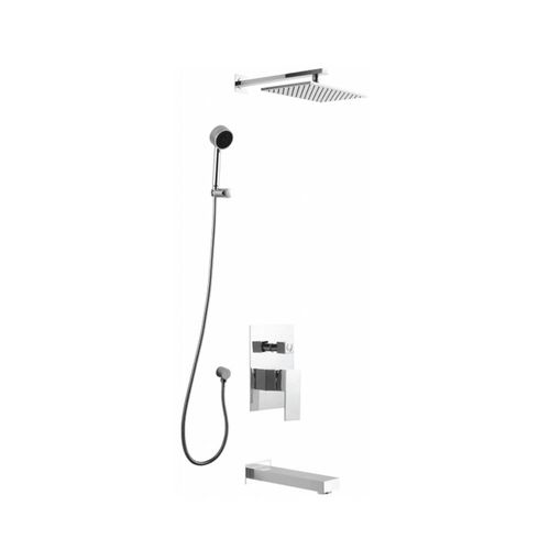 Milano Decent Concealed Bath -Shower Mixer With 3 Ways Function