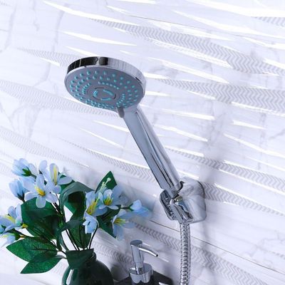 Milano Oxford White Bath Shower Mixer Tap with Hand Shower