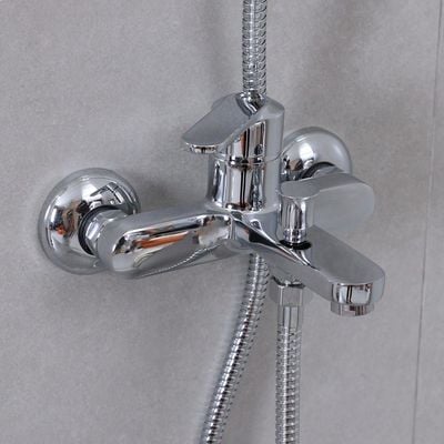 Milano Pia Bath Shower Mixer Tap with Hand Shower