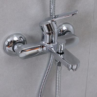 Milano Pia Bath Shower Mixer Tap with Hand Shower