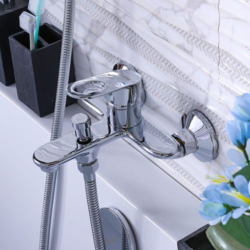 Milano Dito Bath Shower Mixer Tap with Hand Shower