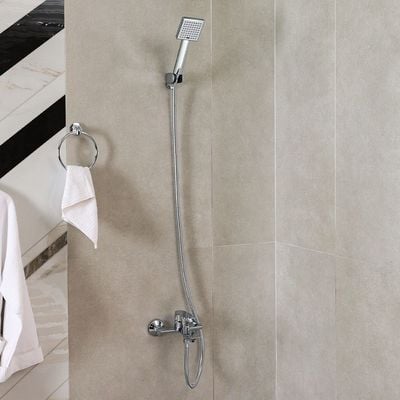 Milano Lemo Bath Shower Mixer Tap with Hand Shower