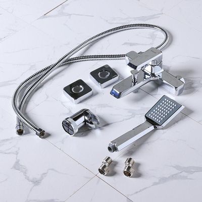 Milano Theo Bath Shower Mixer Tap with Hand Shower