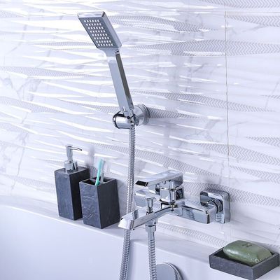 Milano Theo Bath Shower Mixer Tap with Hand Shower