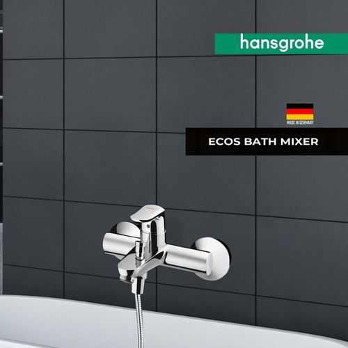 Hansgrohe Ecos Bath Mixer Wall Mounted Chrome