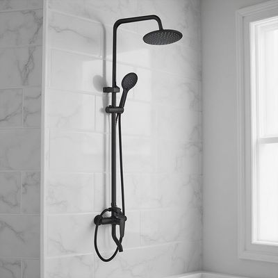 Milano Sam Rain Shower Complete Set Round