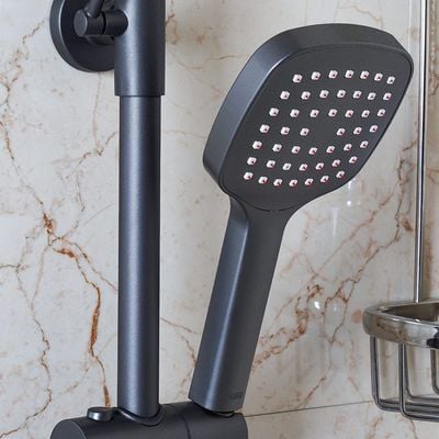Milano Enzo Bath Shower with Rod & Rain Shower Complete Set