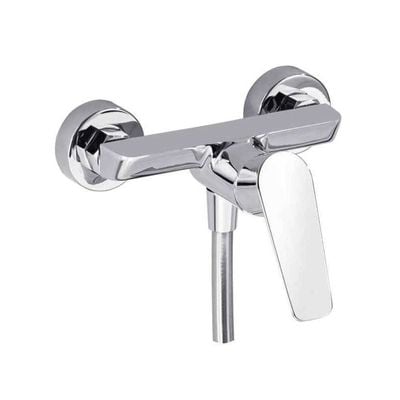 Milano Calli Wall Mounted Shower Mixer Chrome Without Shower Set