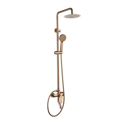 Milano Calli Rain Shower Set Complete Complete Gold -Made in China