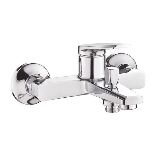 Milano Dulce Bath Shower Mixer Chrome With Shower Set - Made In China