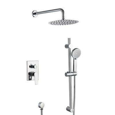 Milano Calli Concealed Shower Mixer Complete Set Chrome- Made In China