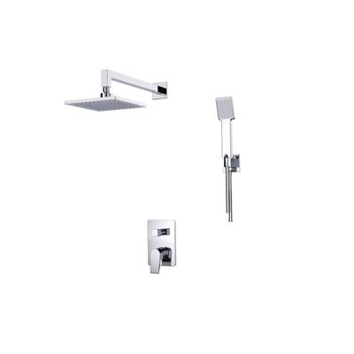 Milano Mac 2 Way Concealed Shower Chrome - Made In Spain