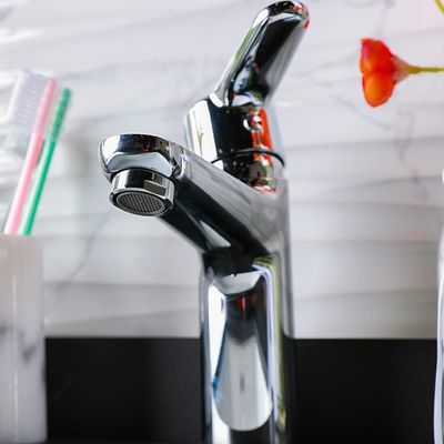 Milano Dallas Basin Mixer Tap with Pop Up Waste & Flexible Pipe