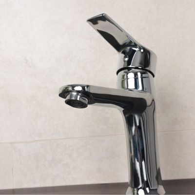 Milano Eco Turbo Basin Mixer Tap with Pop Up Waste & Flexible Pipe