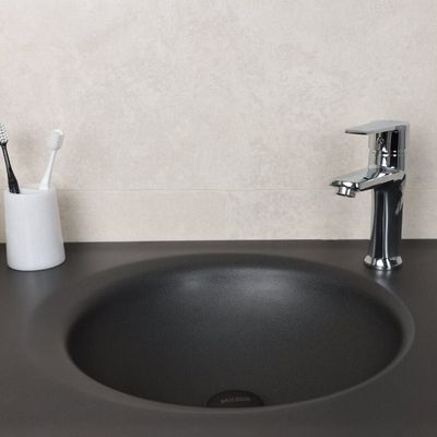 Milano Eco Turbo Basin Mixer Tap with Pop Up Waste & Flexible Pipe