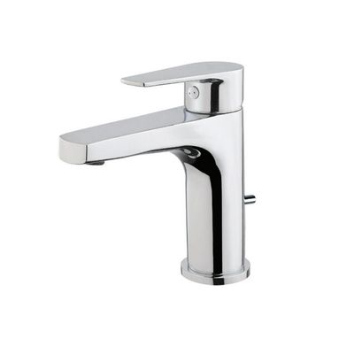 Milano King Basin Mixer Tap with Pop Up Waste & Flexible Pipe