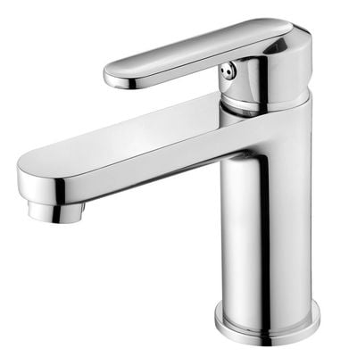 Milano Pia Basin Mixer Tap with Pop Up Waste & Flexible Pipe