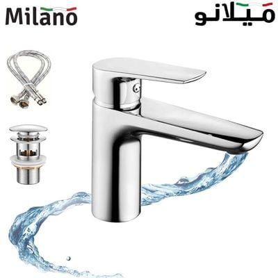 Milano Aliz Basin Mixer W/Pop Up Waste