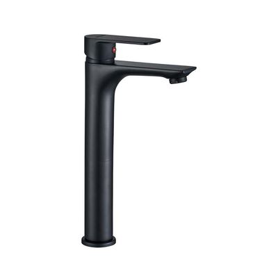 Milano Lemo Art Basin Mixer Matt Black