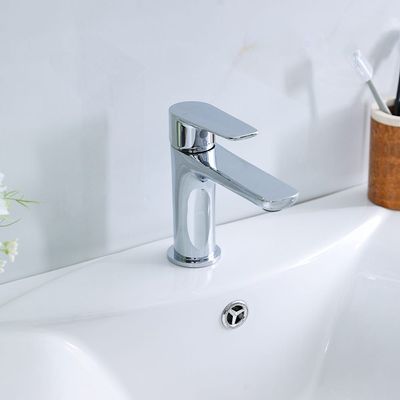 Milano Calli Basin Mixer Chrome With Pop Up Waste