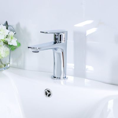 Milano Calli Basin Mixer Chrome With Pop Up Waste