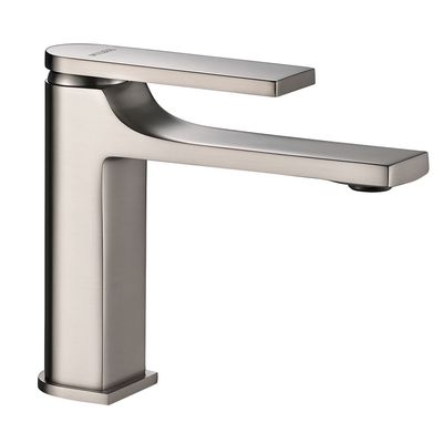Milano Mila Basin Mixer With Pop Up Waste Brush Nickel – Made In China