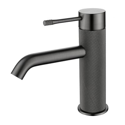 Milano Plus Ciro Basin Mixer Matt Grey