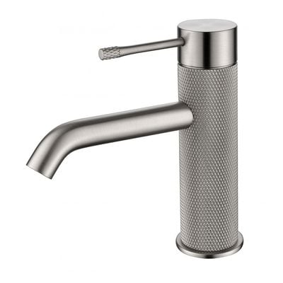 Milano Plus Ciro Basin Mixer Brushed Nickel