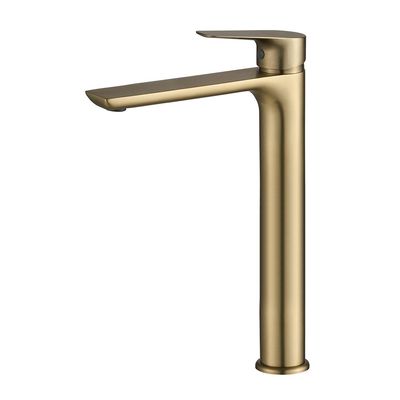 Milano Luxe Bayz Art Basin Mixer Matt Gold