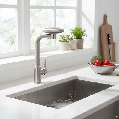 Milano Plus Rio Four Function Pull Out Sink Mixer