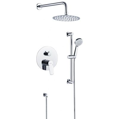 Milano Plus Bayz Plus Two Way Concealed Bath Shower Mixer Complete Set Chrome