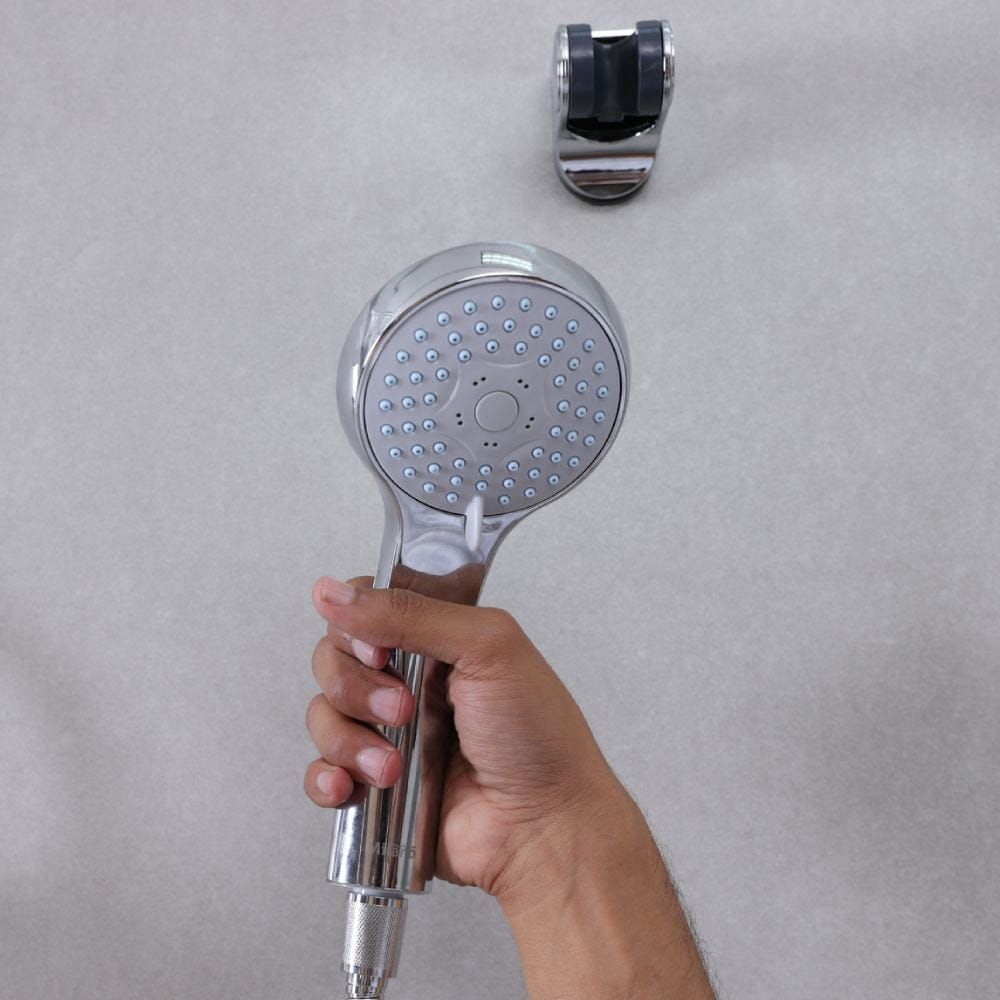 Milano Mirage - Modern Round 200mm Stainless Steel Shower Head - Chrome