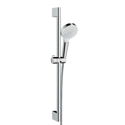 Hansgrohe Crometta Ecosmart Shower Kit With Shower Bar 65Cm Chrome